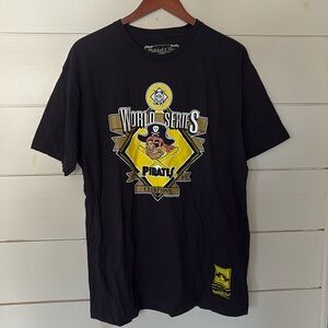 NWT Mitchell & Ness Pittsburgh Pirates 1960 World Champions T-Shirt Mens XL